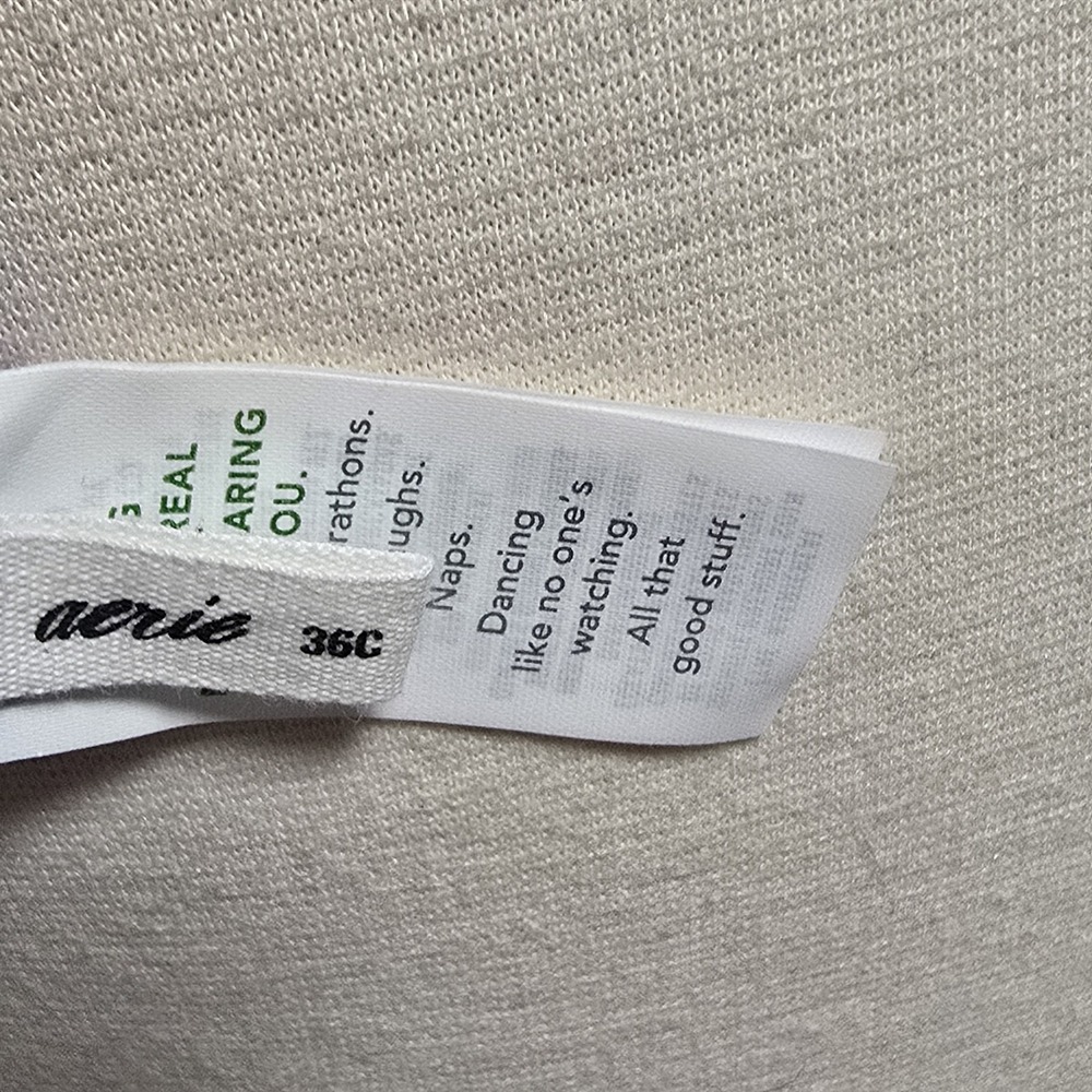 Aerie Smoothez  Microfiber Mesh Unlined Underwire Balconette Bra 36C New Purple - Picture 5 of 7